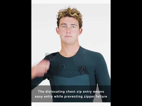 Combinaison Billabong Homme Furnace Comp 3/2mm Chestzip - Noir