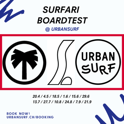 Surfari Boardtestdays @Urbansurf
