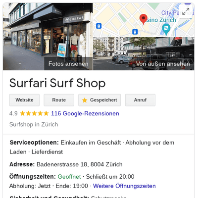 Support us and rate Surfari on the internet