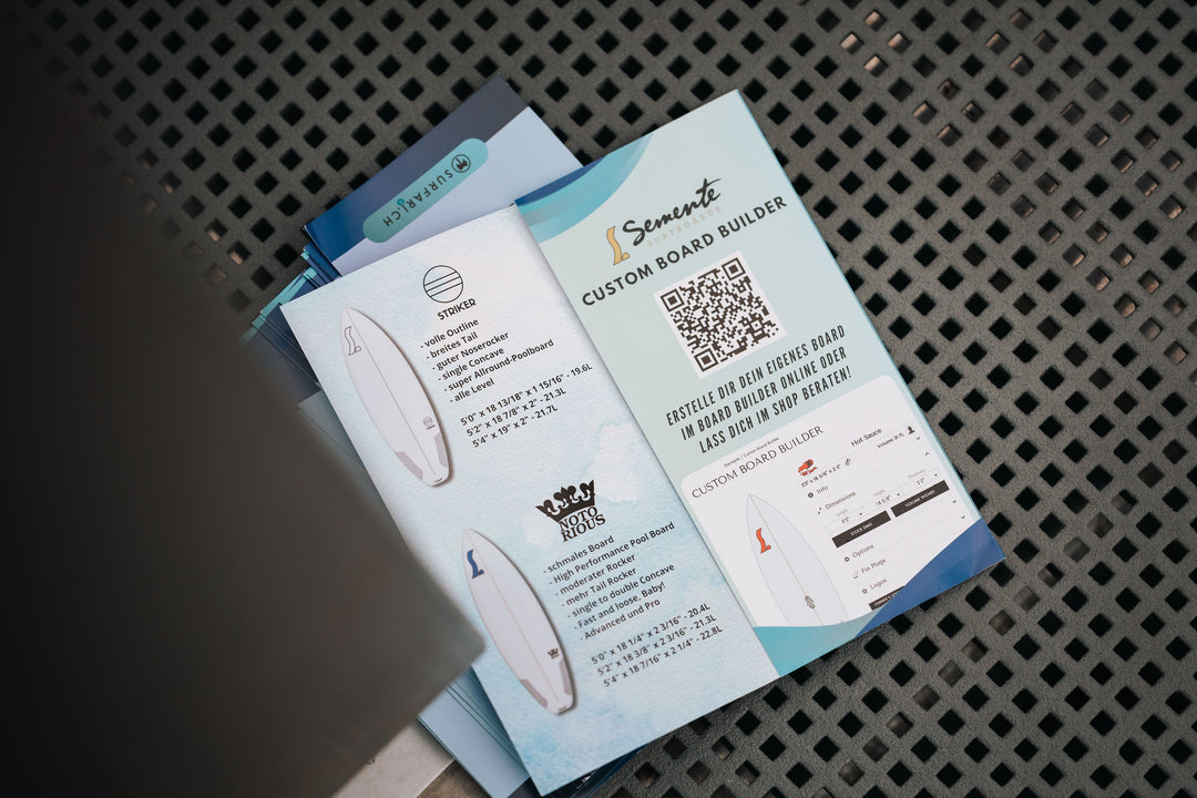 Gratis Paintjob auf Semente Surfboards