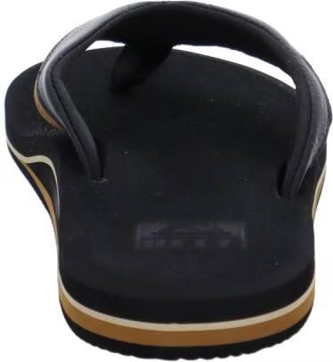 Reef Herren Flip Flops Cushion Dawn - black / tan