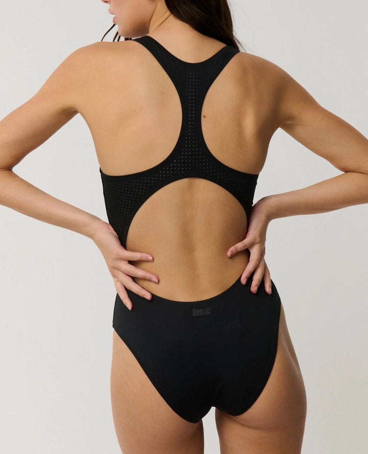 Rip Curl Damen Badeanzug Mirage Carbon Emission - black
