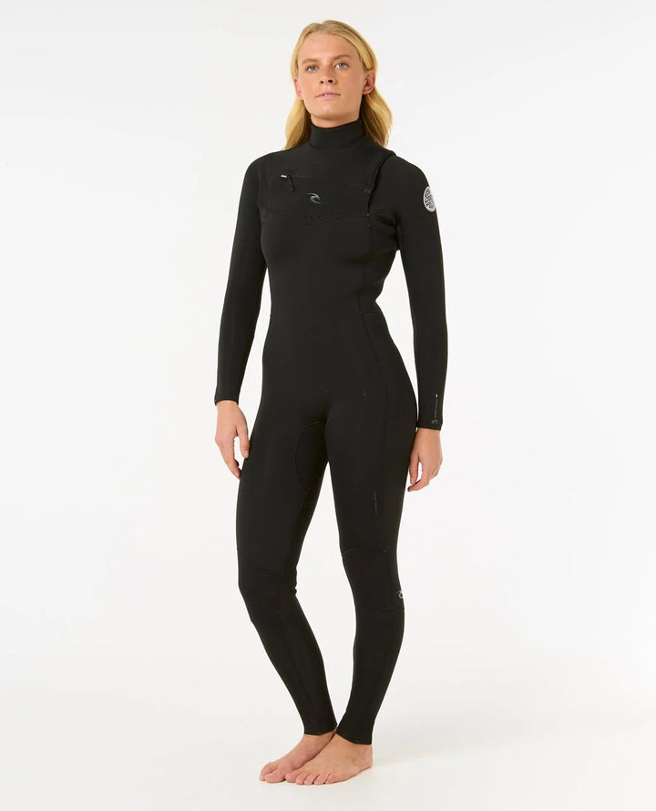 Rip Curl Damen Neoprenanzug Dawn Patrol 3/2 Chestzip - Black