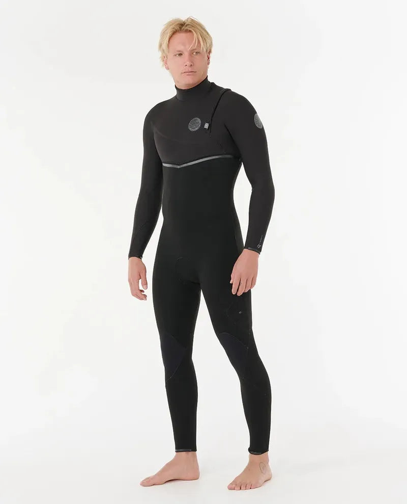 Rip Curl Herren Neoprenanzug E-Bomb 4/3 Zipfree - Black
