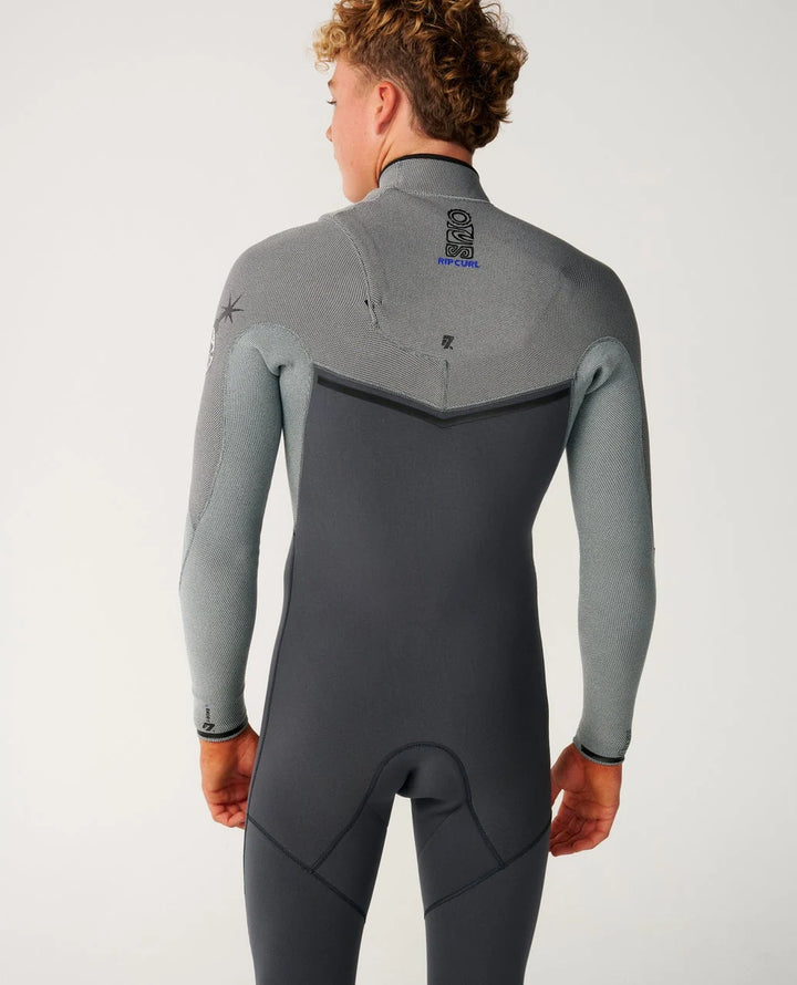 Rip Curl Herren Neoprenanzug  3/2 E-Bomb Zipfree - Charcoal Grey