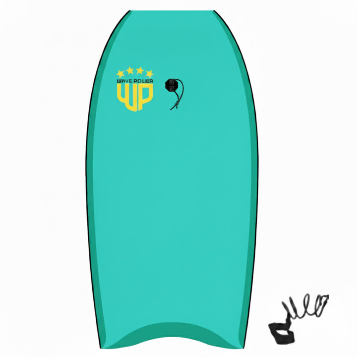 Wave Power Bodyboard Woop 33 - Teal Aqua