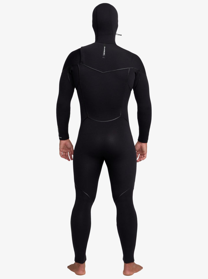 Quiksilver Herren Neoprenanzug Marathon Sessions 6/5/4 mit Haube - Black