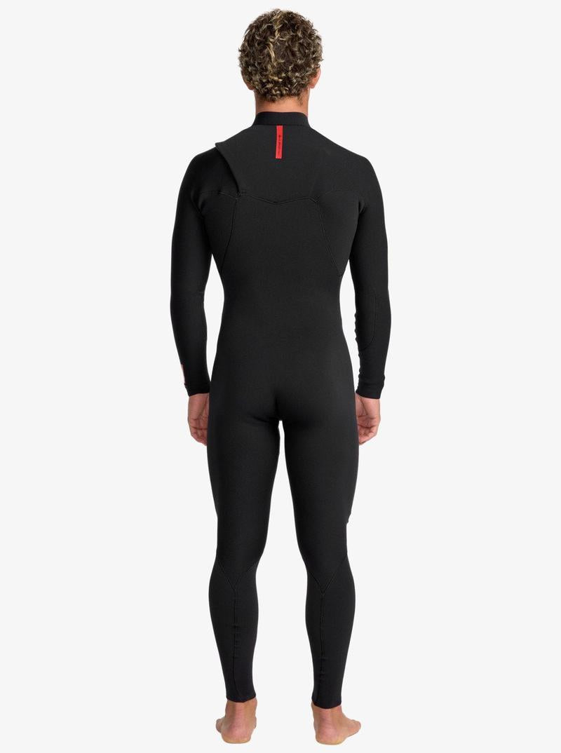 Quiksilver Herren Neoprenanzug Highline 4/3mm Chestzip - Black