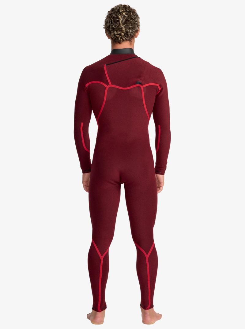 Quiksilver Herren Neoprenanzug Highline 4/3mm Chestzip - Black