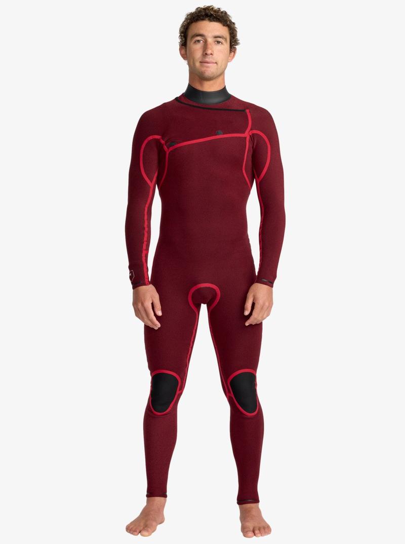 Quiksilver Herren Neoprenanzug Highline 4/3mm Chestzip - Black