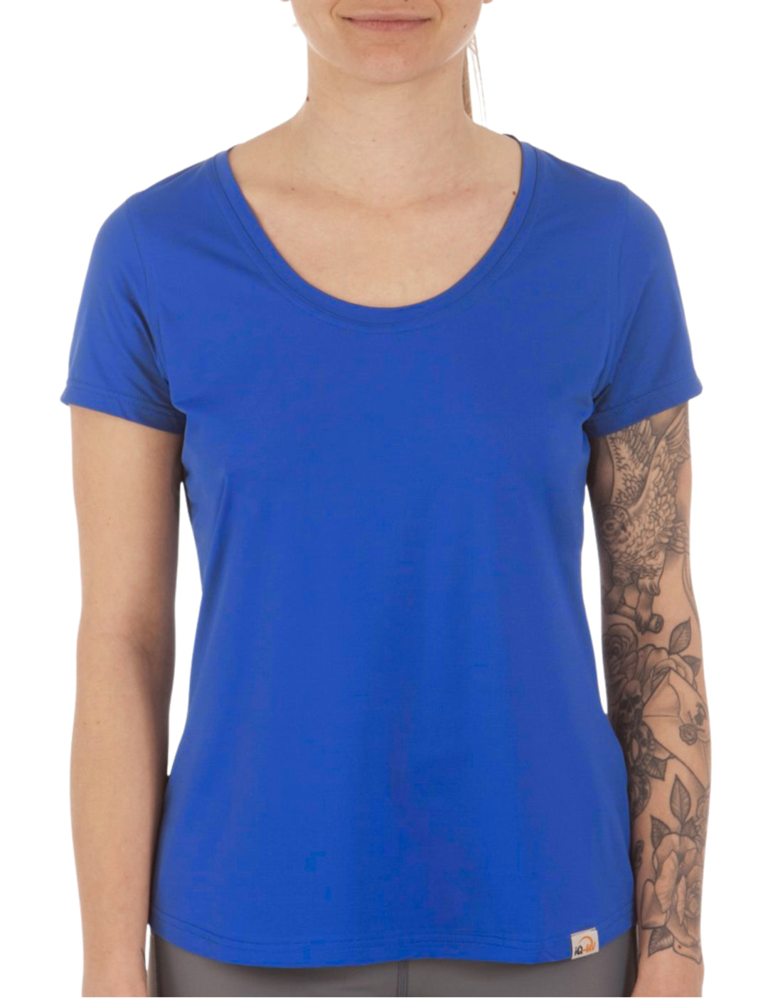 IQ-UV FREE Shirt, Rundhals Damen - blau