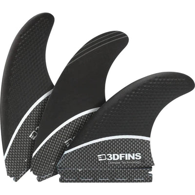 3DFins Futures All Rounder Thruster - B&W Tech