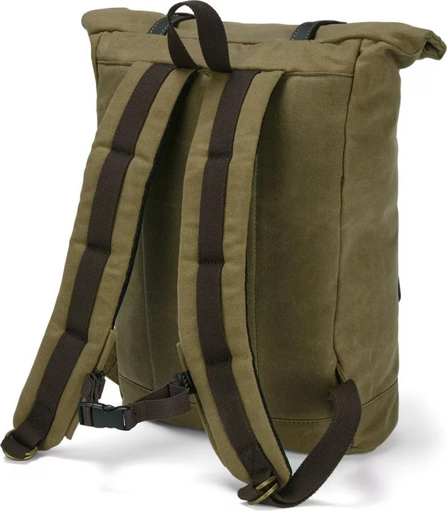 Northcore Waxed Canvas Backpack - green