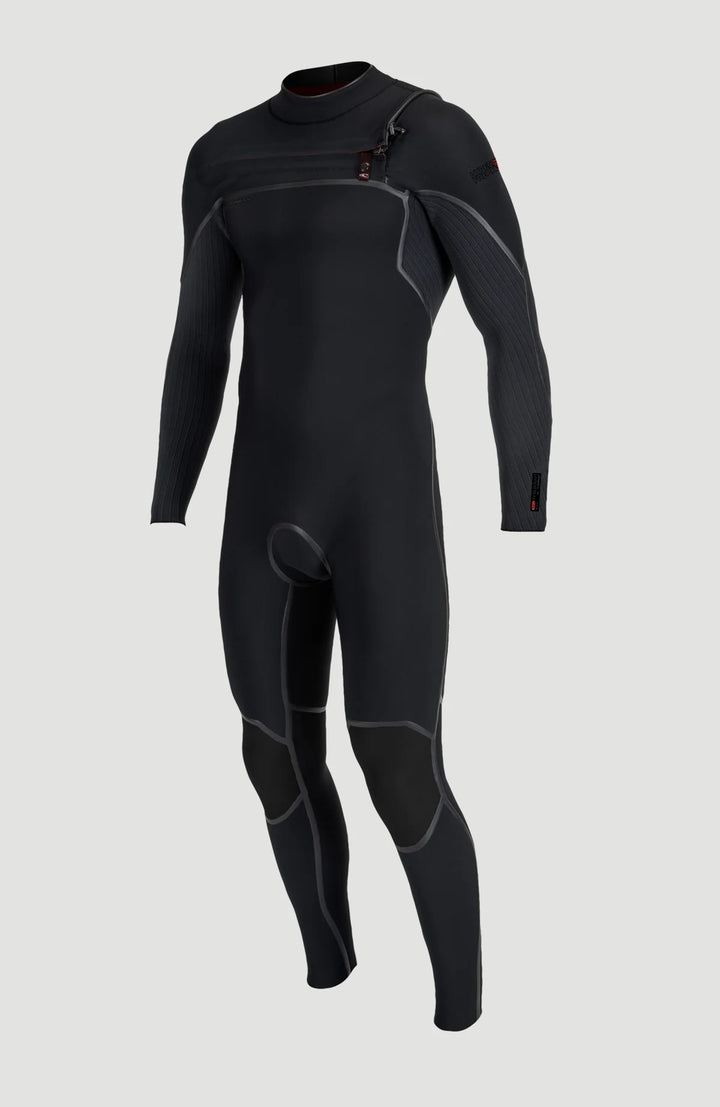 O'Neill Herren Neoprenanzug hyperfreak fire 4/3+ mm Chestzip - Black/Black