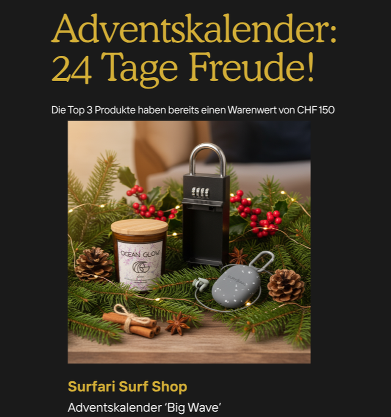 Adventskalender 'Big Wave' (Bundle)