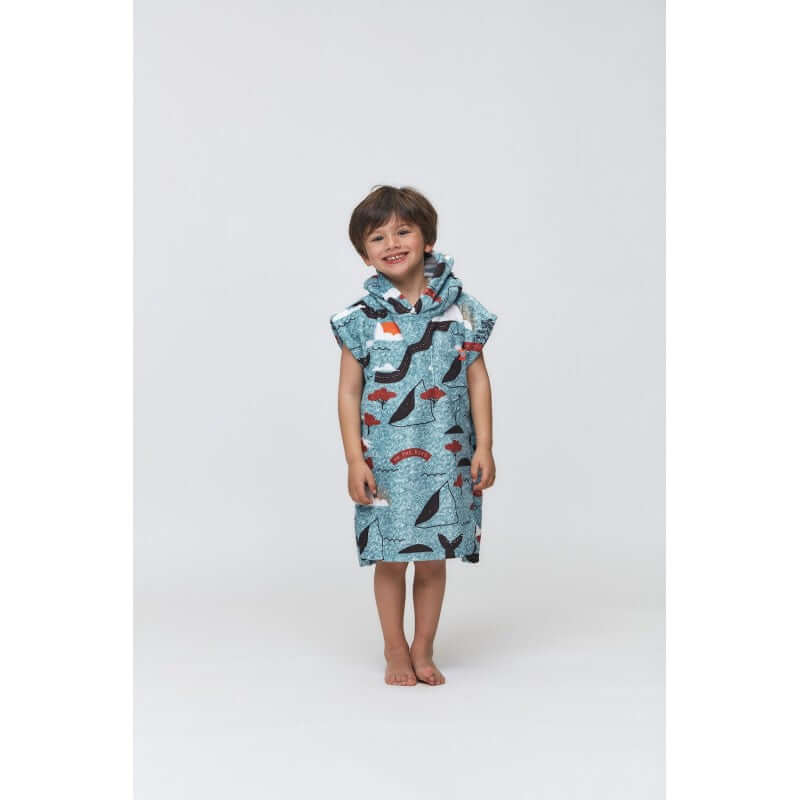 After Essential Kinder Poncho - dino