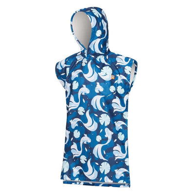 After Essential Surf Toddler Poncho - waterlily