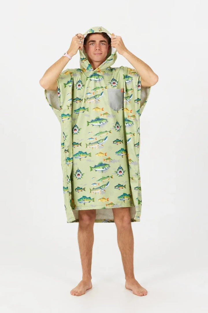 After Essentials Poncho American Fishing - Fish