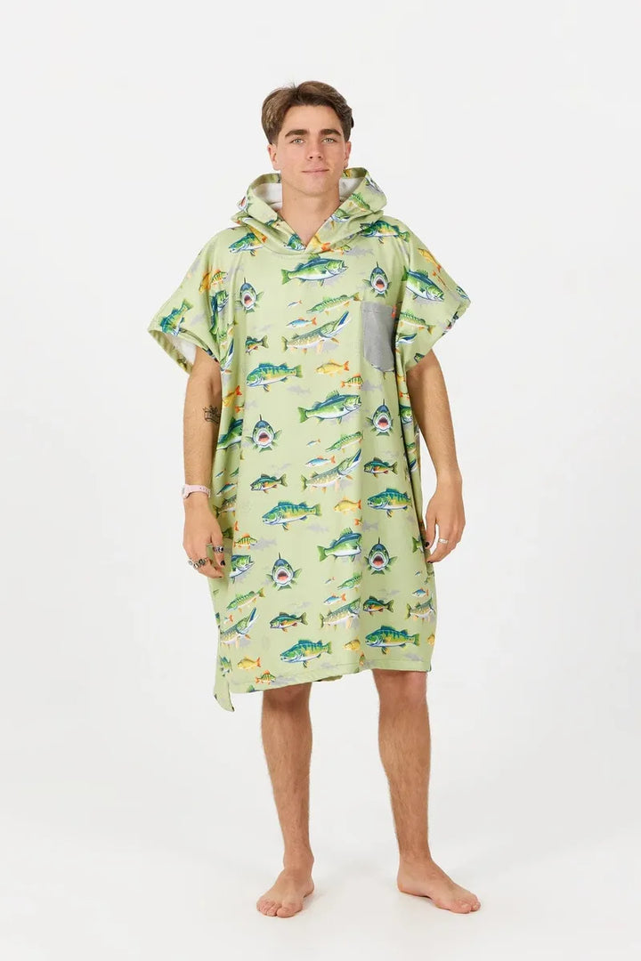 After Essentials Poncho American Fishing - Fish