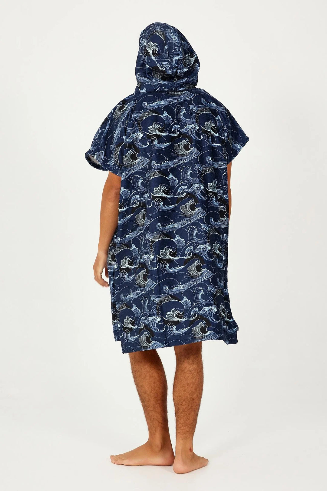 After Essentials Poncho Japan Waves