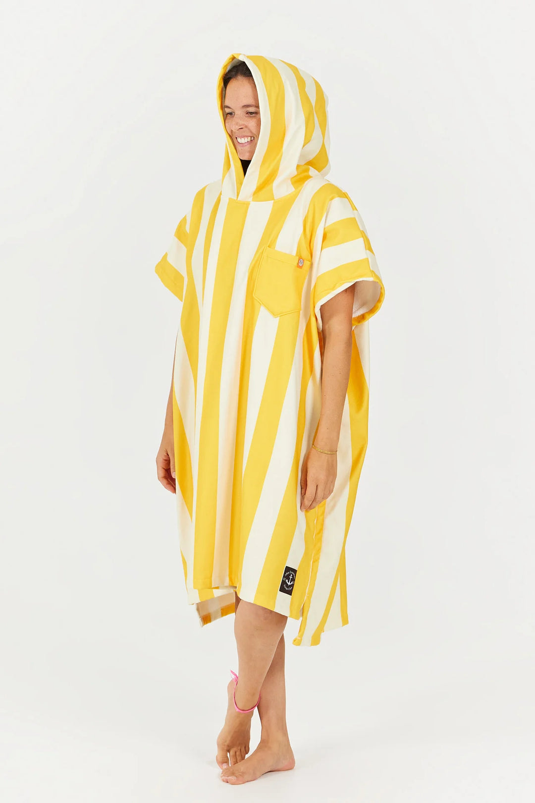 After Essentials Poncho Swim Club - Stripes