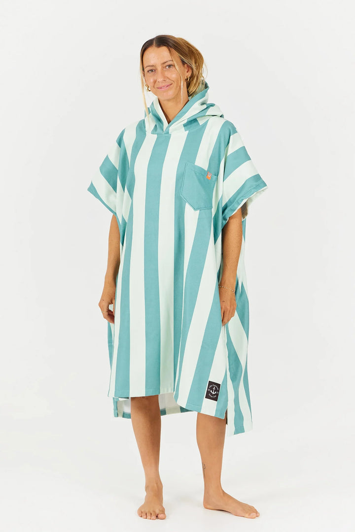 After Essentials Poncho Swim Club - Stripes