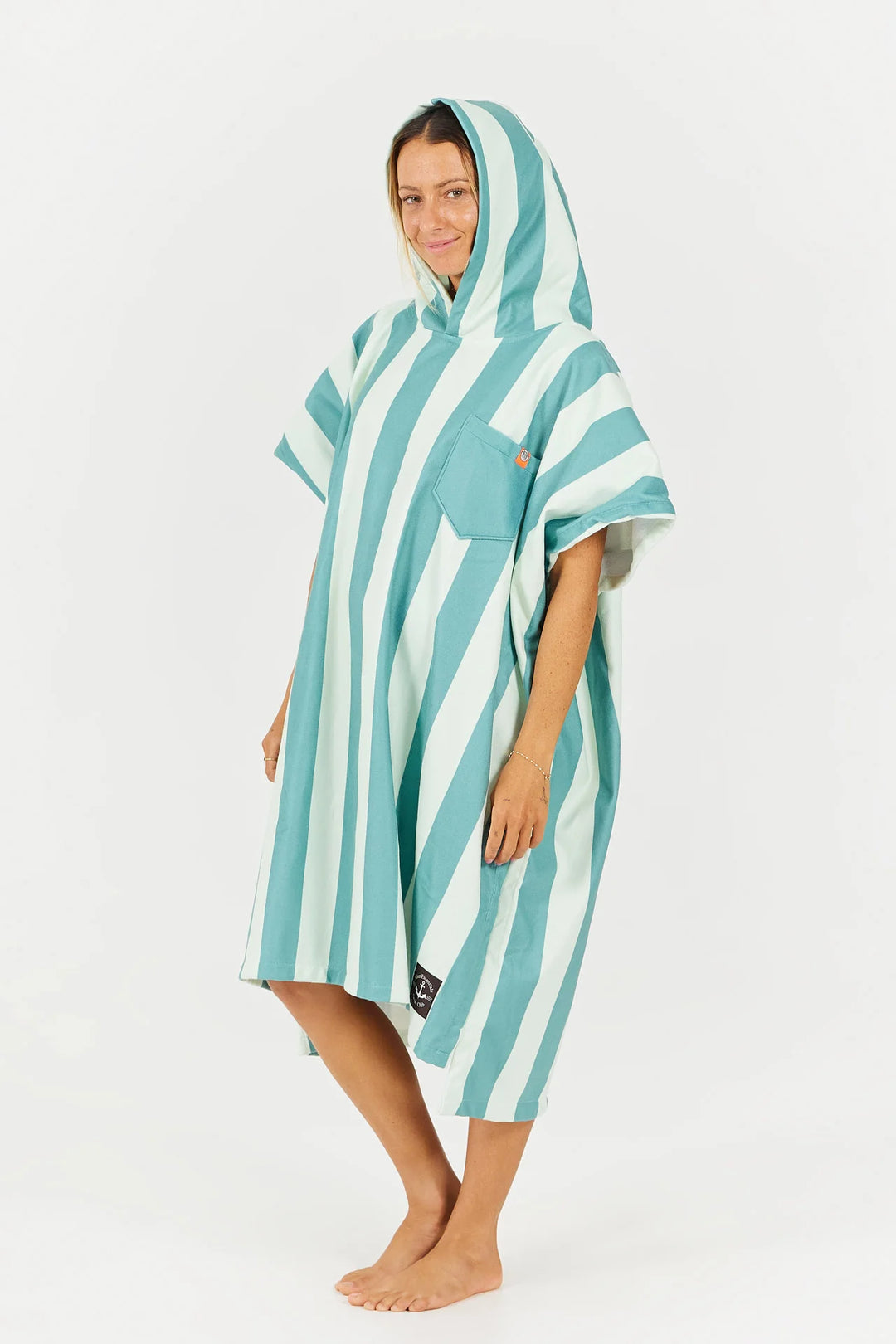 After Essentials Poncho Swim Club - Stripes