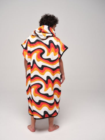All-In Classic Beach Crew Poncho - berlin