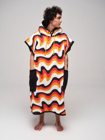 All-In Classic Beach Crew Poncho - berlin