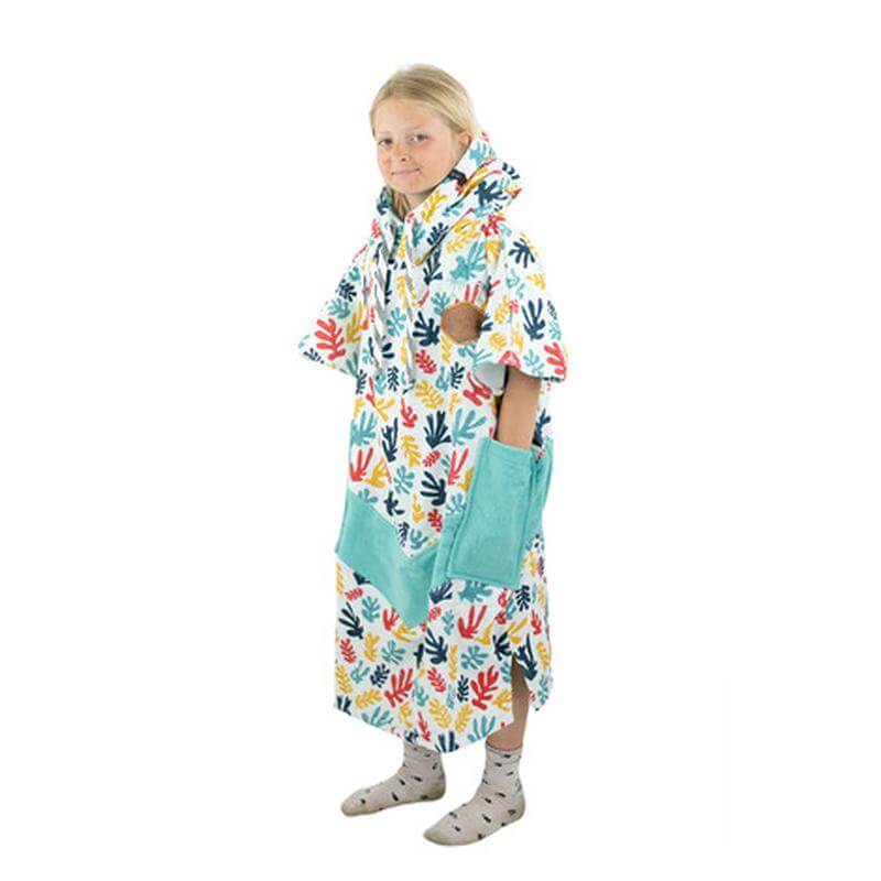 All-In Kids Poncho 6-9 Jahre - algues