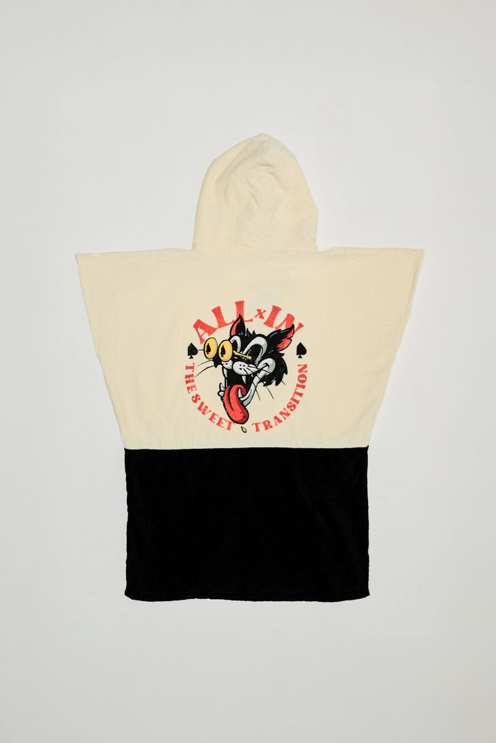 All In Kids Poncho - bad cat