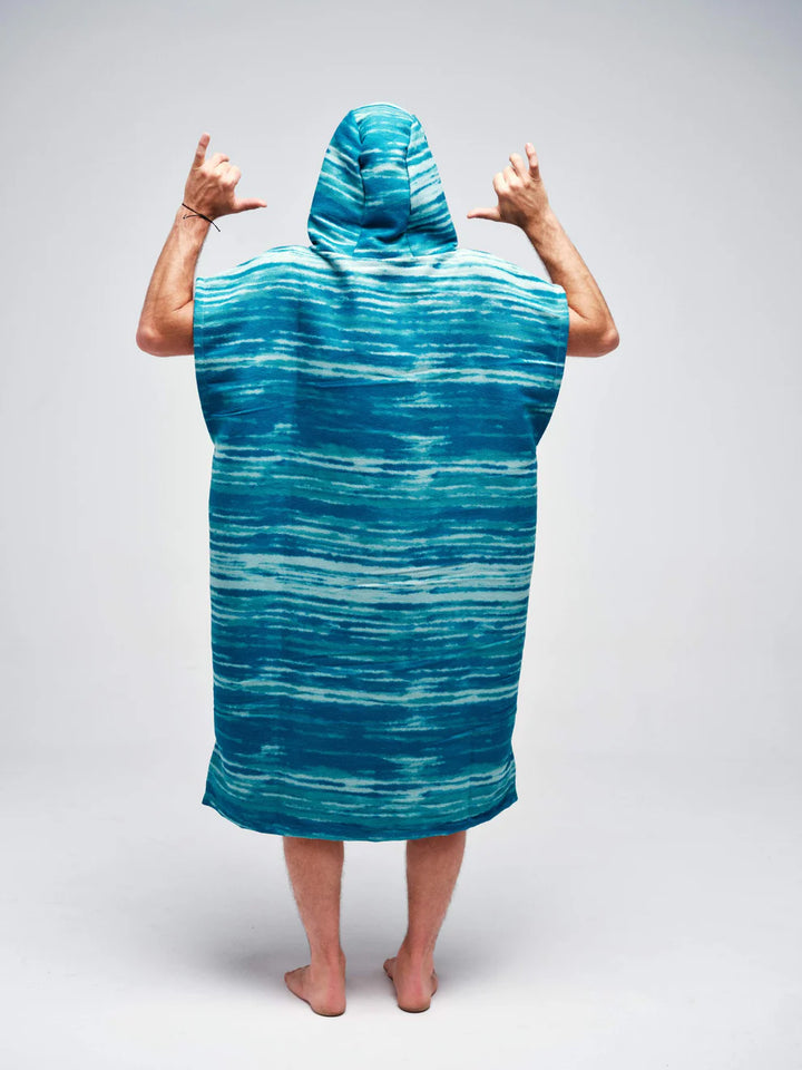 All-In Poncho Quick Dry - zebrou sky