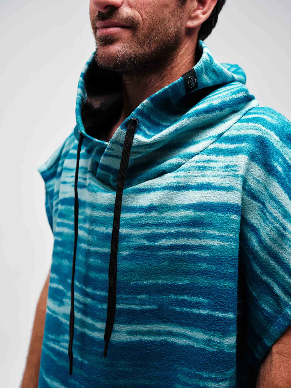 All-In Poncho Quick Dry - zebrou sky