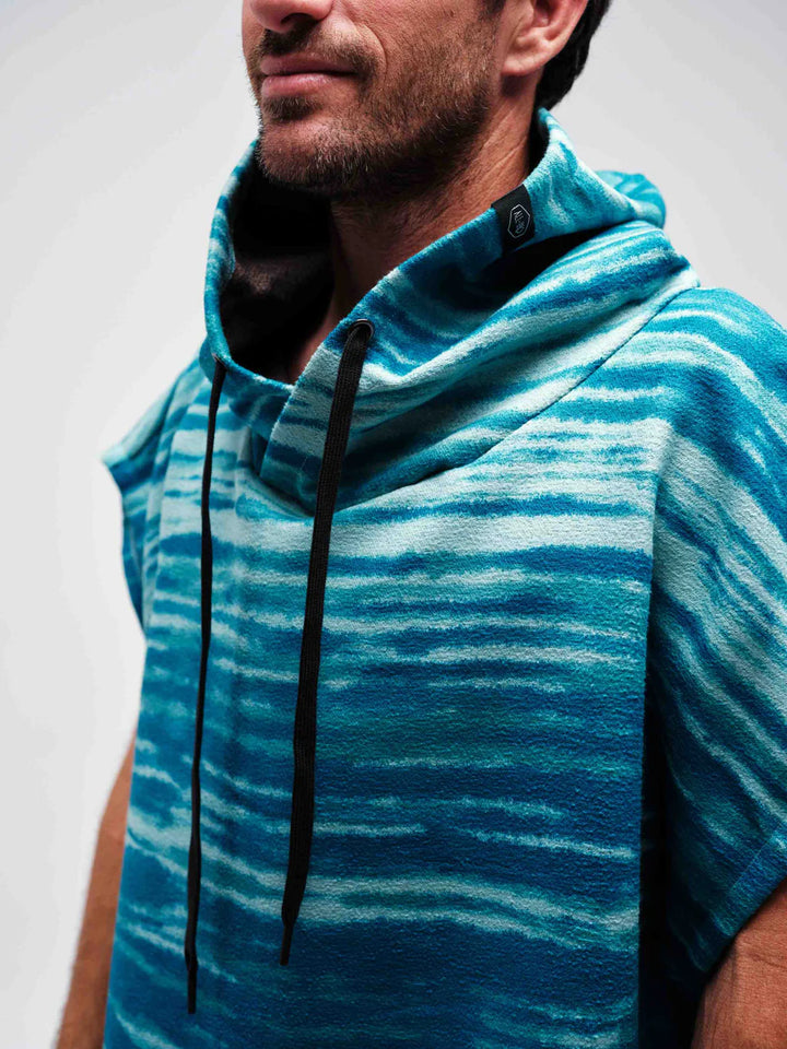 All-In Poncho Quick Dry - zebrou sky