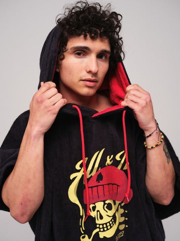 All-In V Beach Crew Poncho - pechou