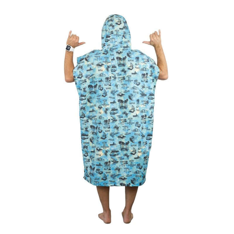 All-in Mikrofaser Travel Poncho - 10y