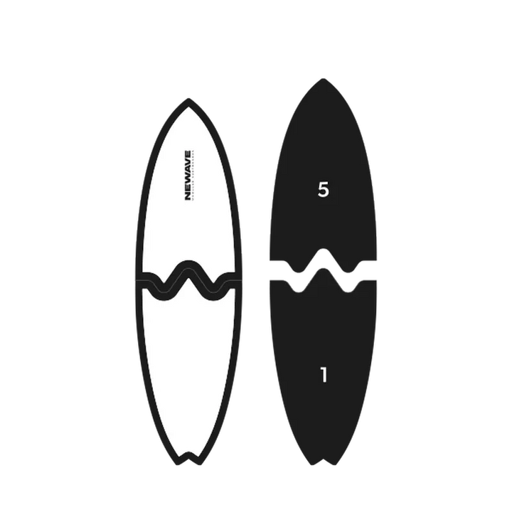 Newave Surfboards All Round Fish 6'6" 42L (preorder)