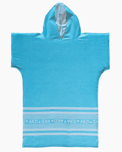 Arzi Beach Poncho Slimmer Fit - Tropical Turquoise