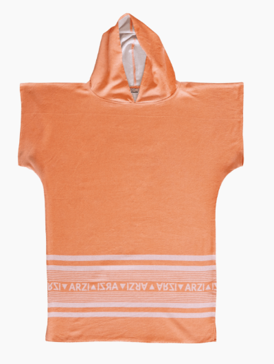 Arzi Beach Poncho Slimmer Fit - Tropical Coral