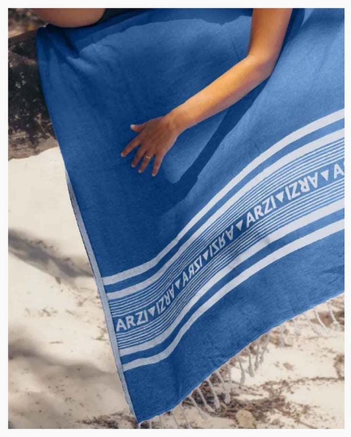 Arzi Beach Towel - summersky blue