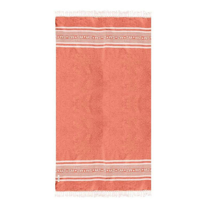 Arzi Beach Towel - tropical coral