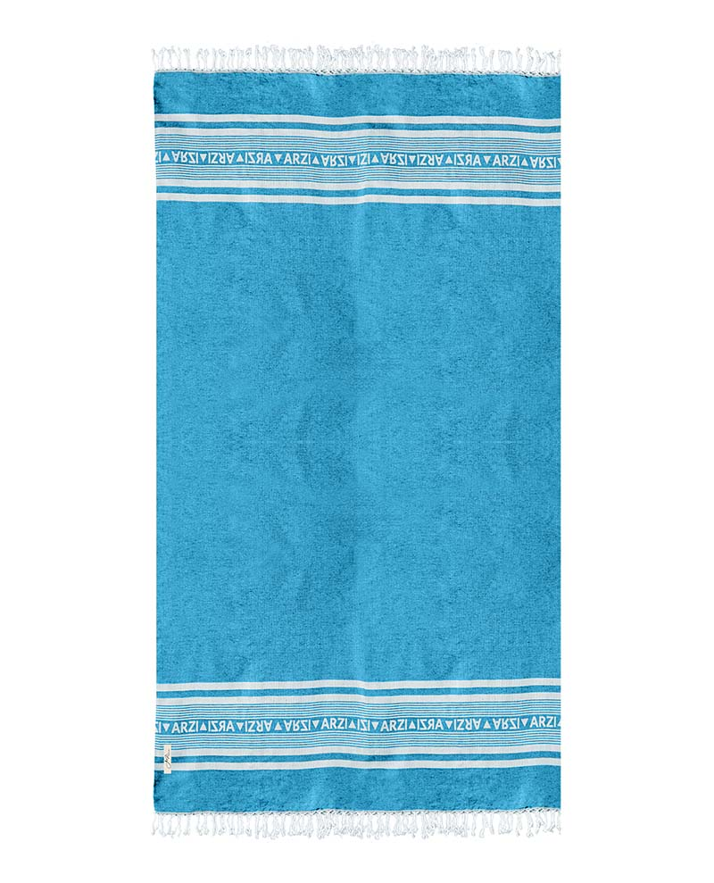 Arzi Beach Towel - tropical turquoise