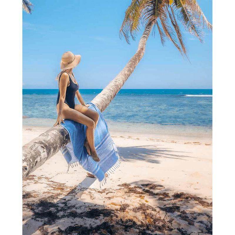 Arzi Islander Beach Towel - SummerSky Blue