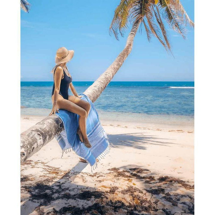 Arzi Islander Beach Towel - SummerSky Blue
