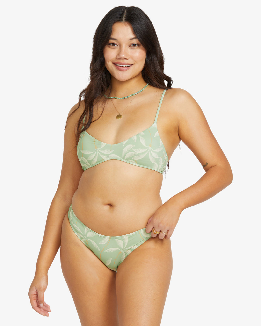 Billabong Bikini Top Gone Tropic Bralette - pistachio