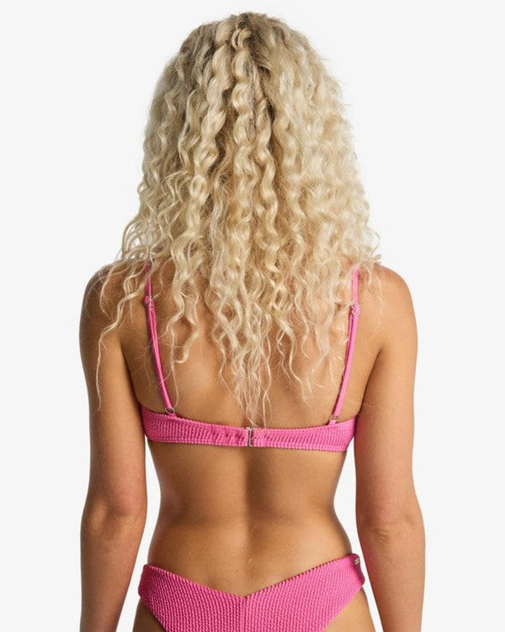 Billabong Bikini Top Summer High V Bralette - Guava