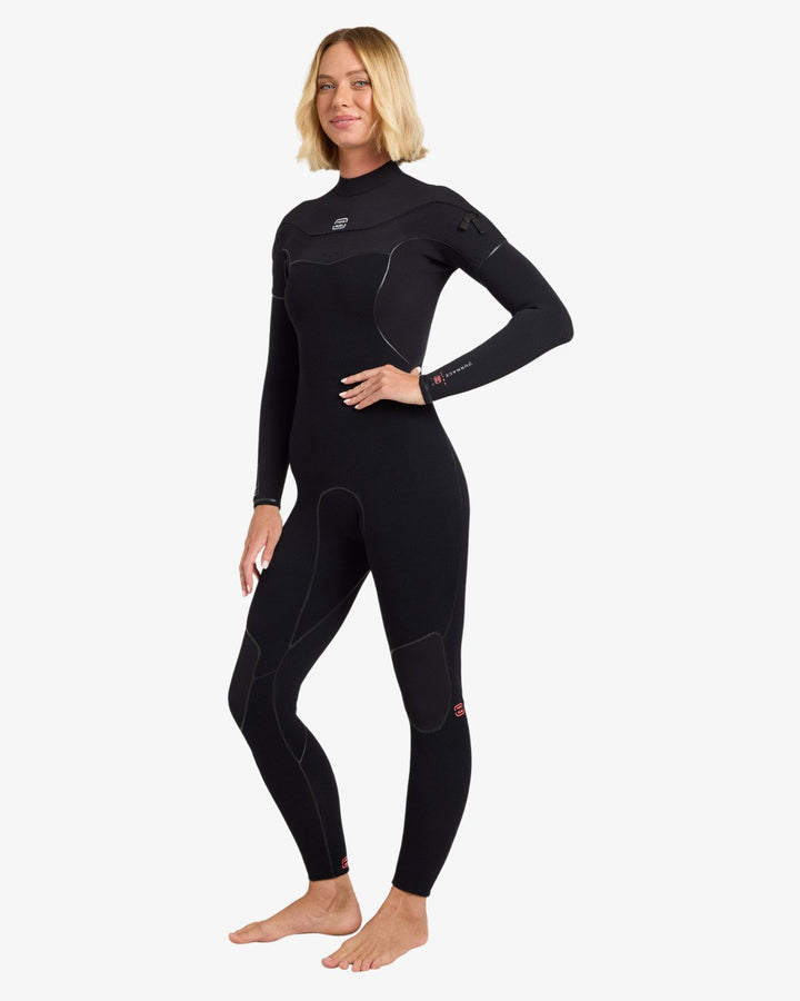 Billabong Damen 4/3mm Furnace Ultra Gullwing - Black