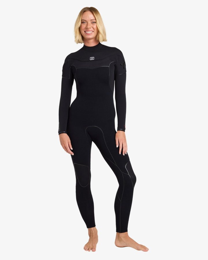 Billabong Damen 4/3mm Furnace Ultra Gullwing - Black