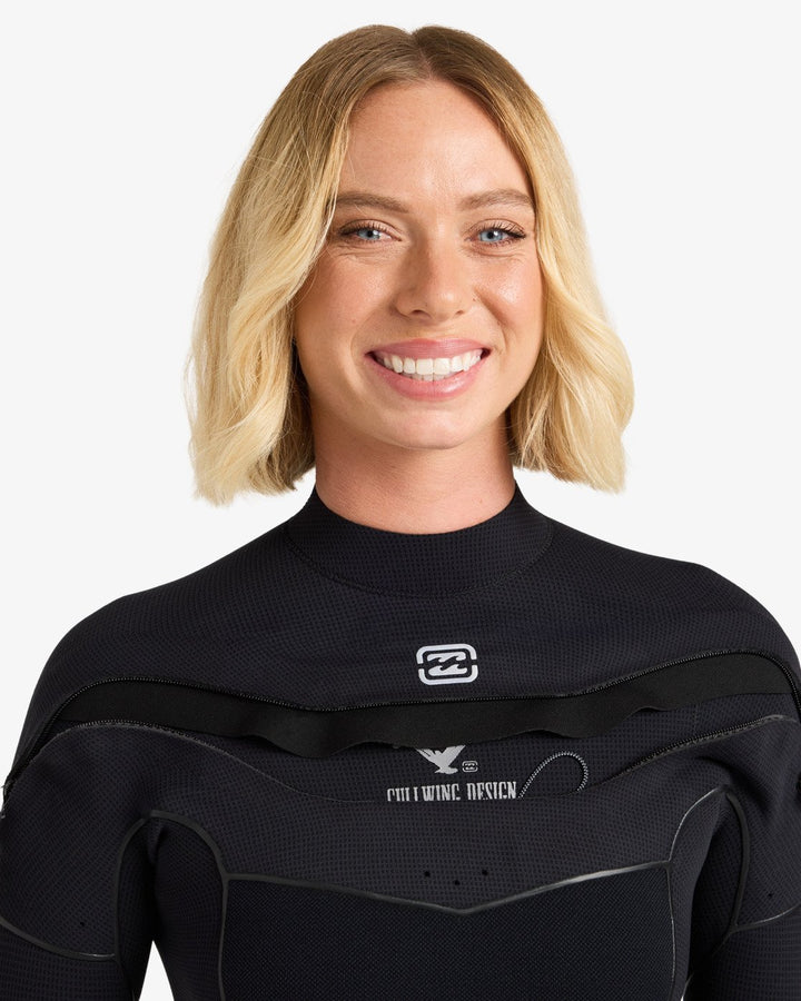 Billabong Damen 4/3mm Furnace Ultra Gullwing - Black