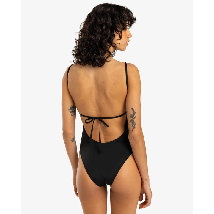 Billabong Damen Badeanzug Sol Searcher - Black Pebble
